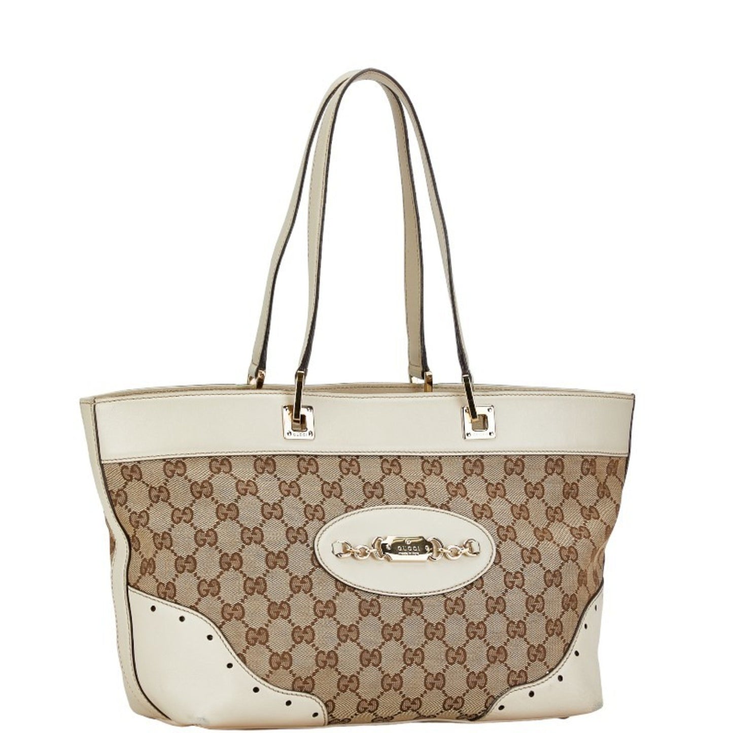 Gucci Brown Canvas Gg Canvas