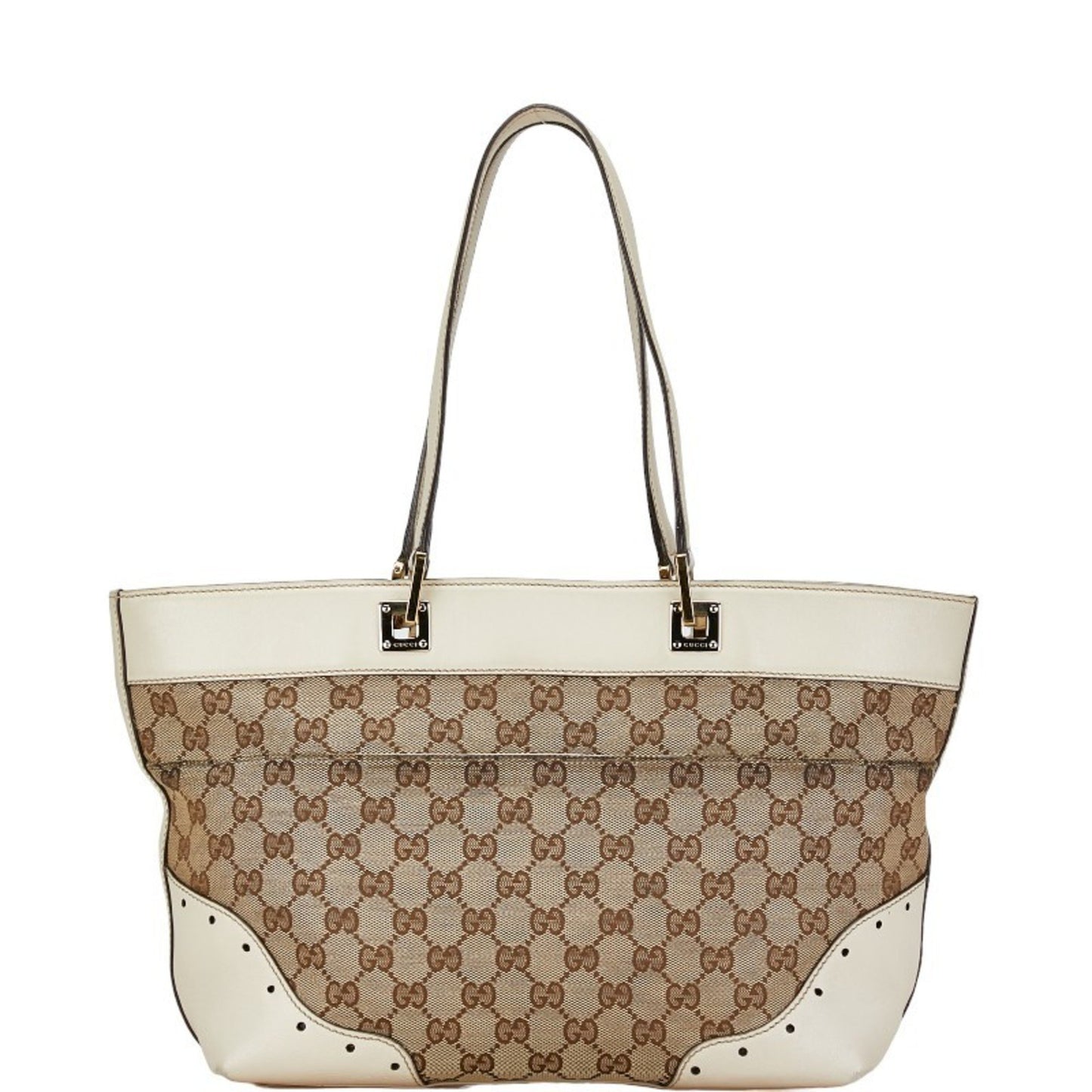 Gucci Brown Canvas Gg Canvas
