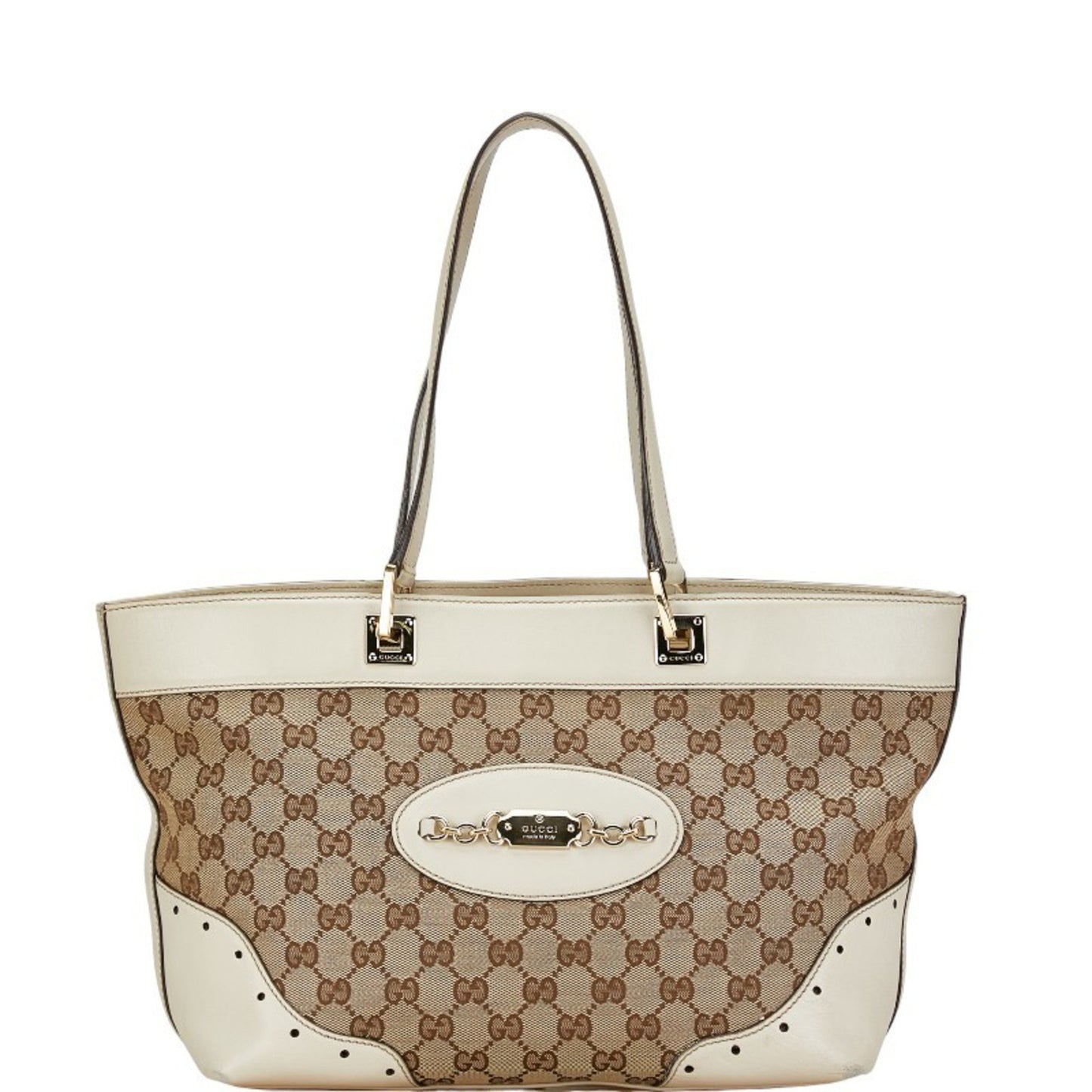 Gucci Brown Canvas Gg Canvas