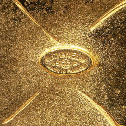 Chanel Gold Gold Plated Clover