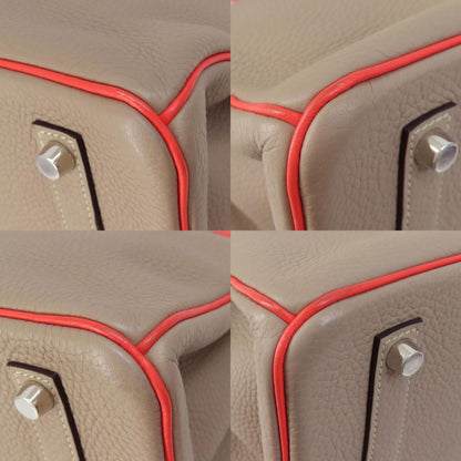 Hermès Gray Leather Birkin 35
