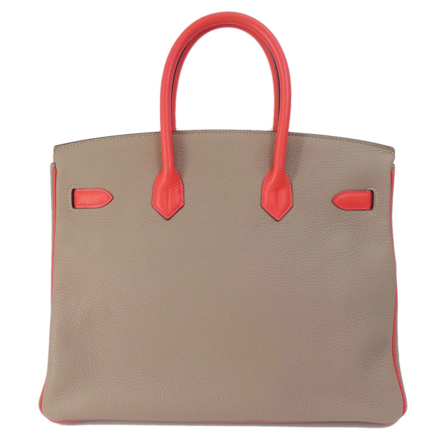 Hermès Gray Leather Birkin 35