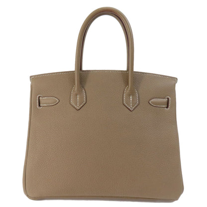 Hermès Gray Leather Birkin 30