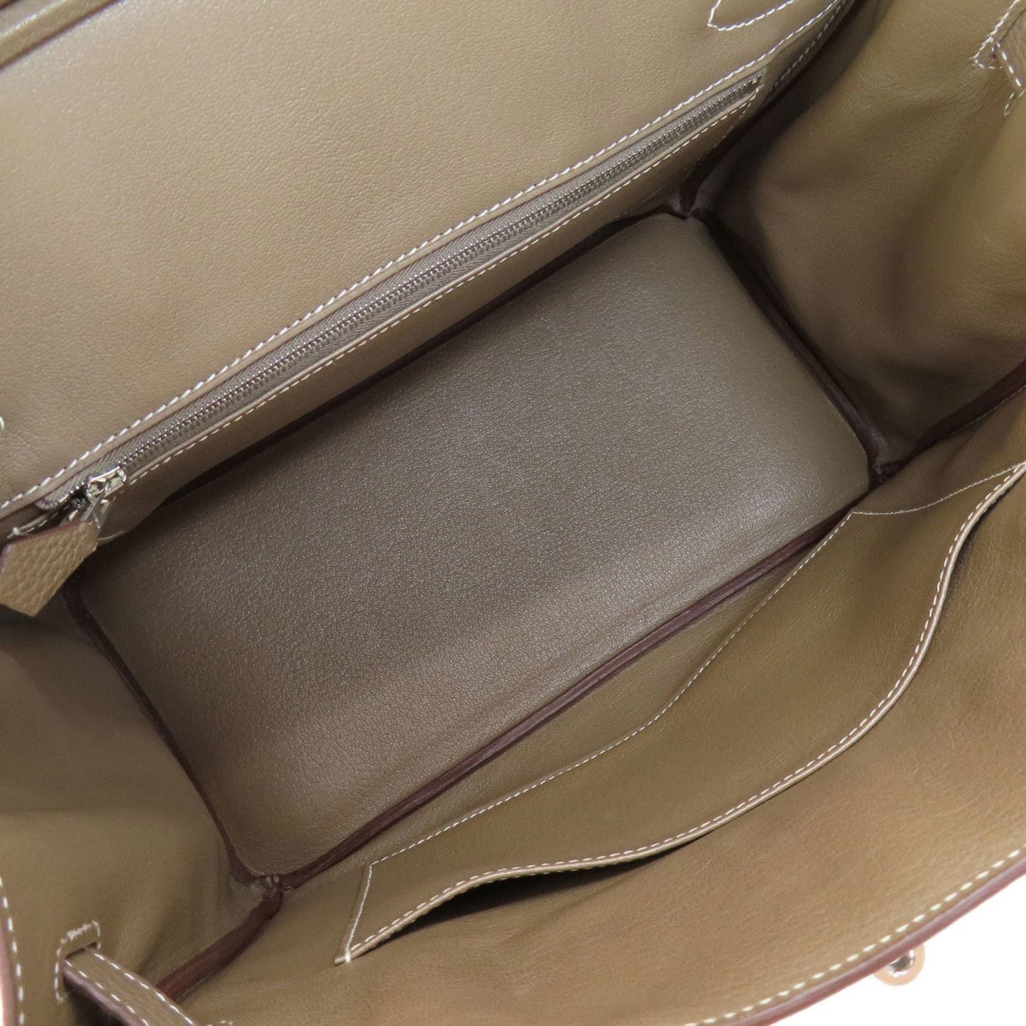 Hermès Gray Leather Birkin 30