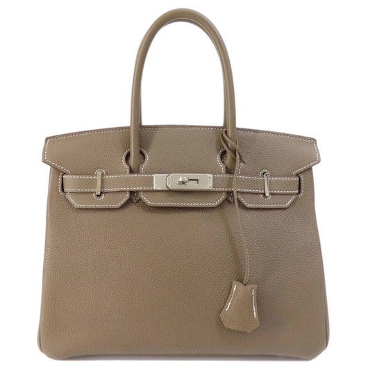 Hermès Gray Leather Birkin 30
