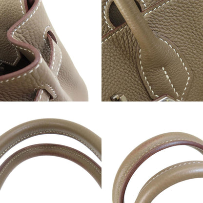 Hermès Gray Leather Birkin 30
