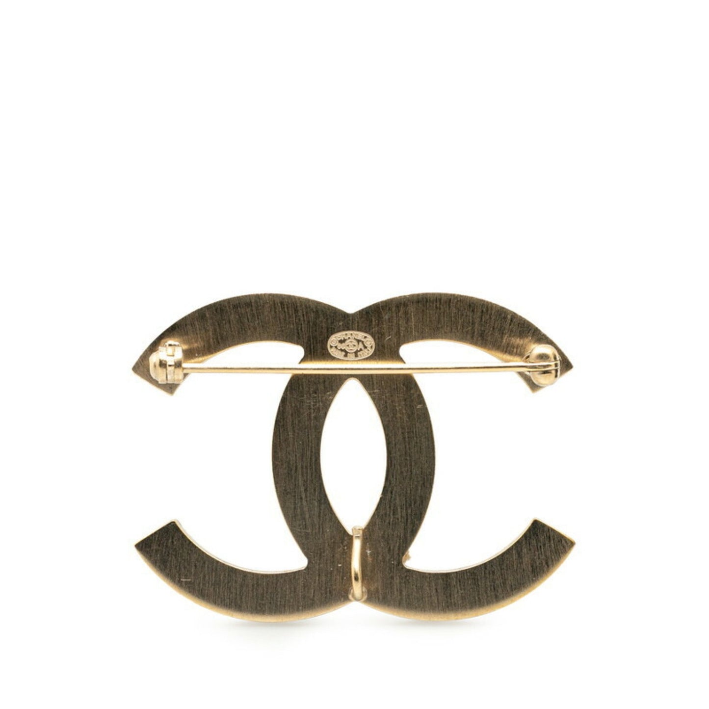 Chanel Gold Metal Brooch