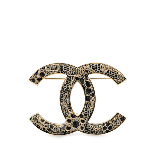 Chanel Gold Metal Brooch