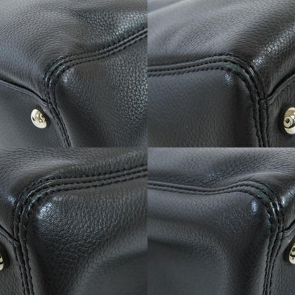 Chanel Black Pony-style Calfskin Executive