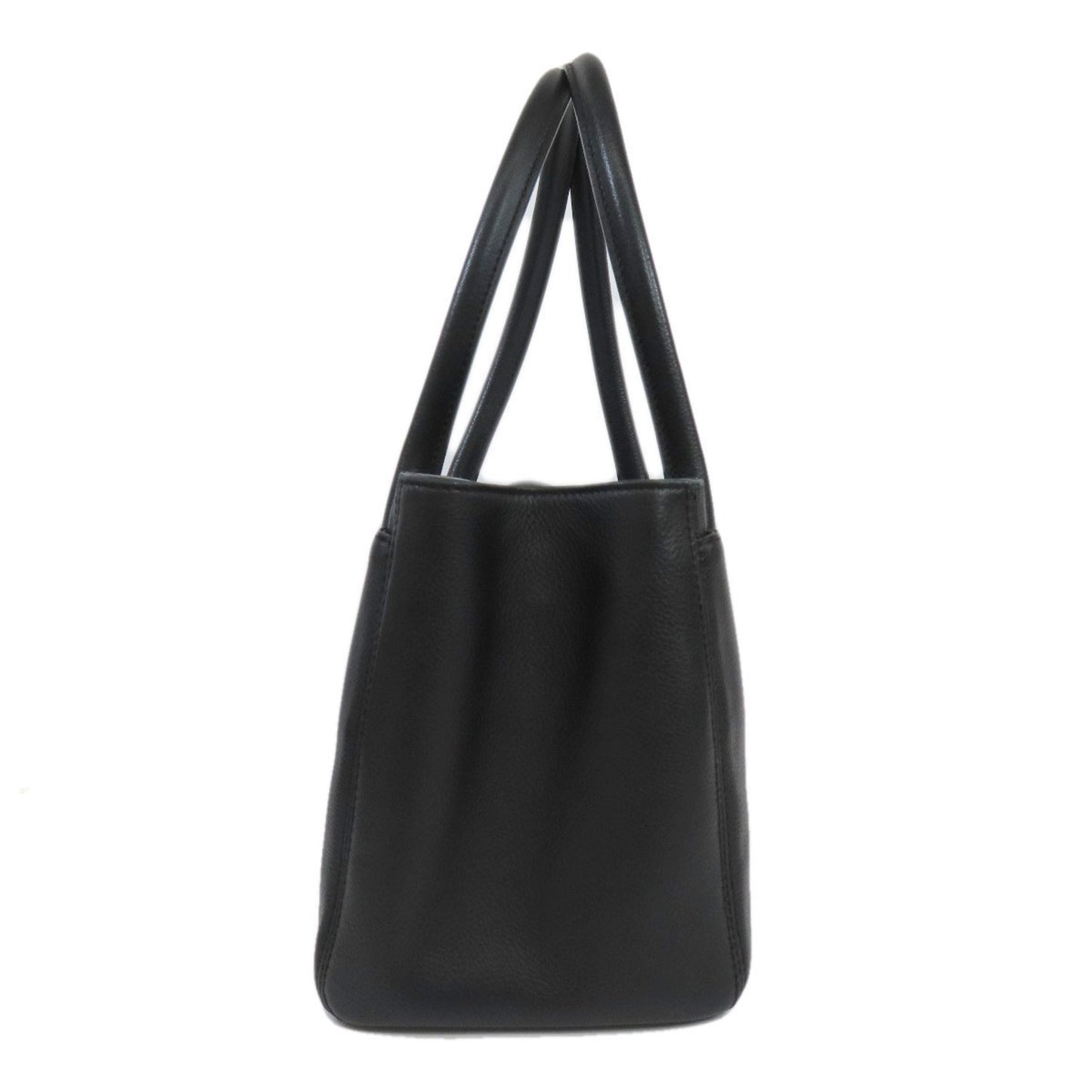 Chanel Black Pony-style Calfskin Executive