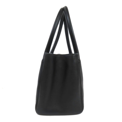 Chanel Black Pony-style Calfskin Executive