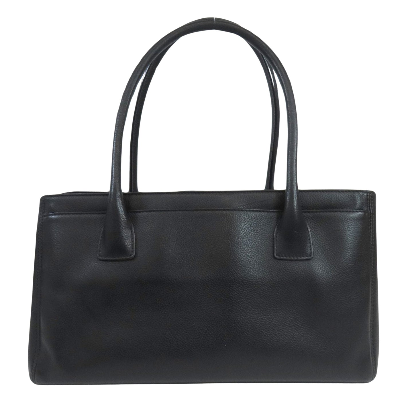 Chanel Black Pony-style Calfskin Executive