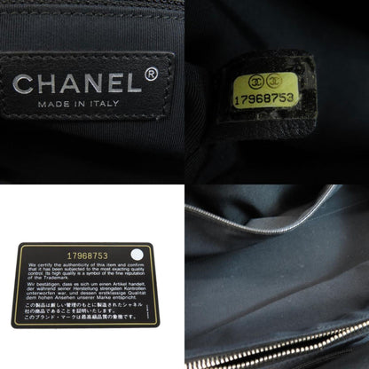 Chanel Black Pony-style Calfskin Executive