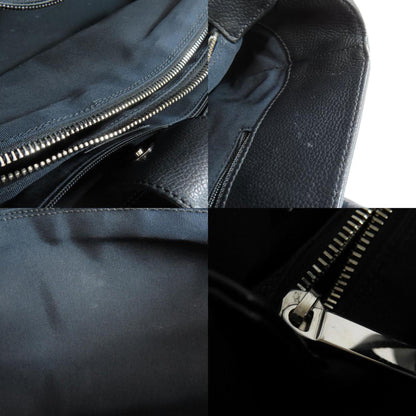 Chanel Black Pony-style Calfskin Executive