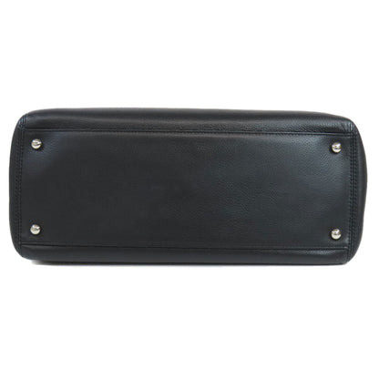 Chanel Black Pony-style Calfskin Executive