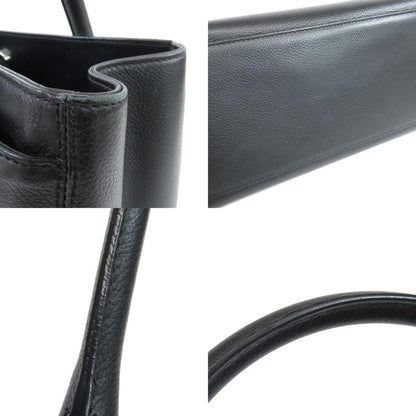 Chanel Black Pony-style Calfskin Executive