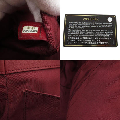 Chanel Red Leather Matelassé