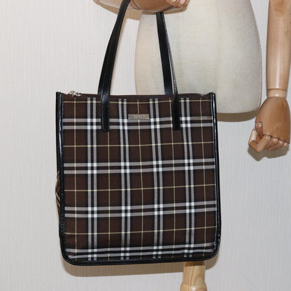 Burberry Brown Synthetic Nova Check