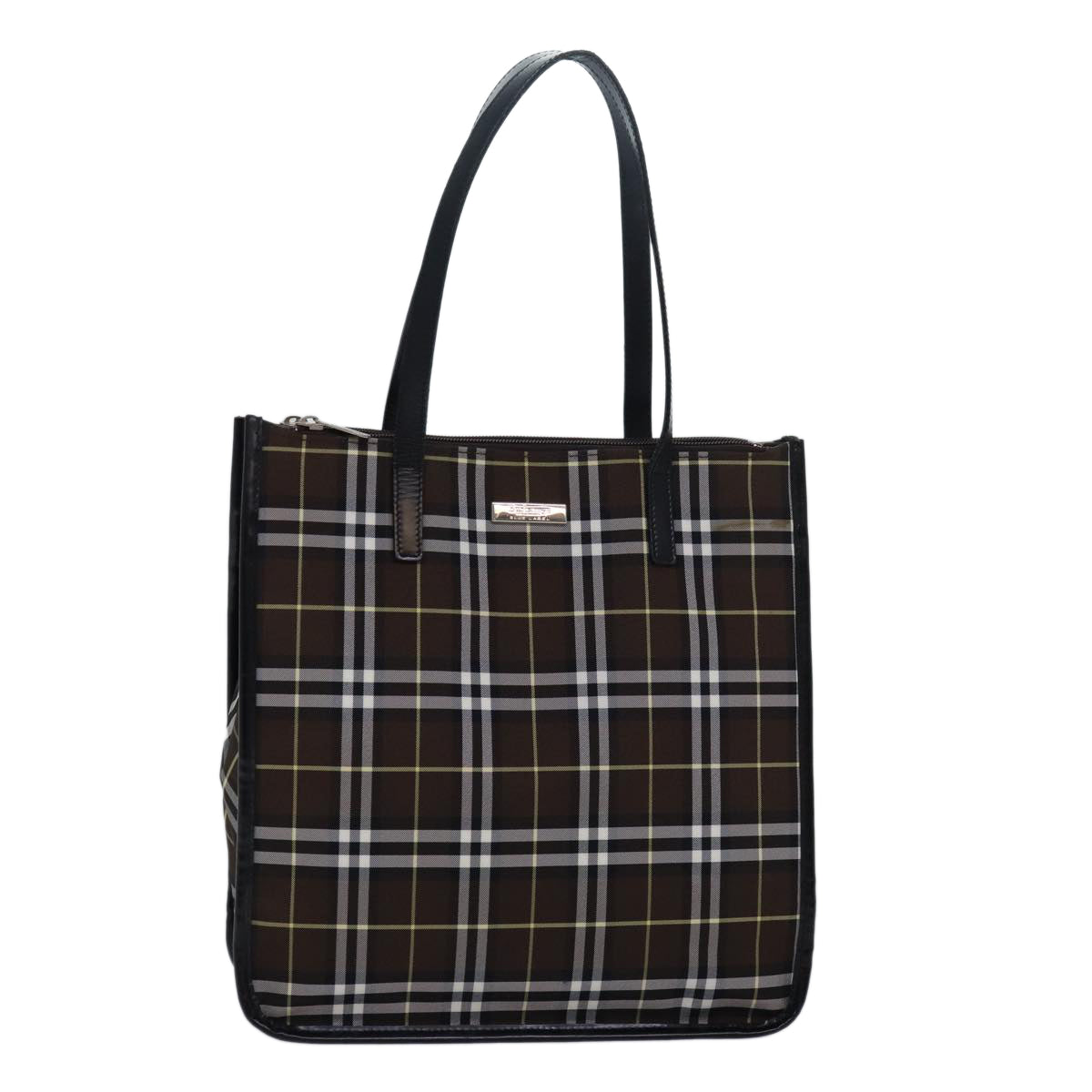 Burberry Brown Synthetic Nova Check