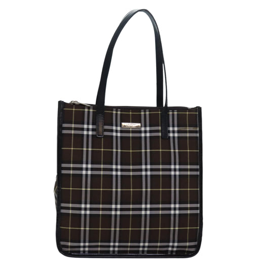 Burberry Brown Synthetic Nova Check