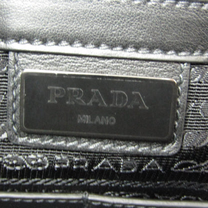 Prada Black Leather Saffiano