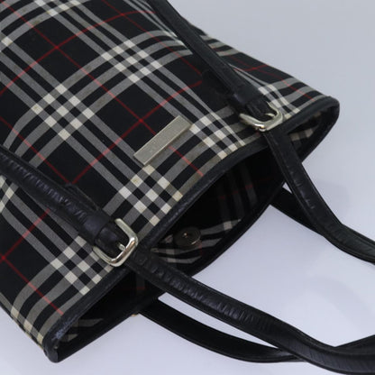 Burberry Black Synthetic Nova Check