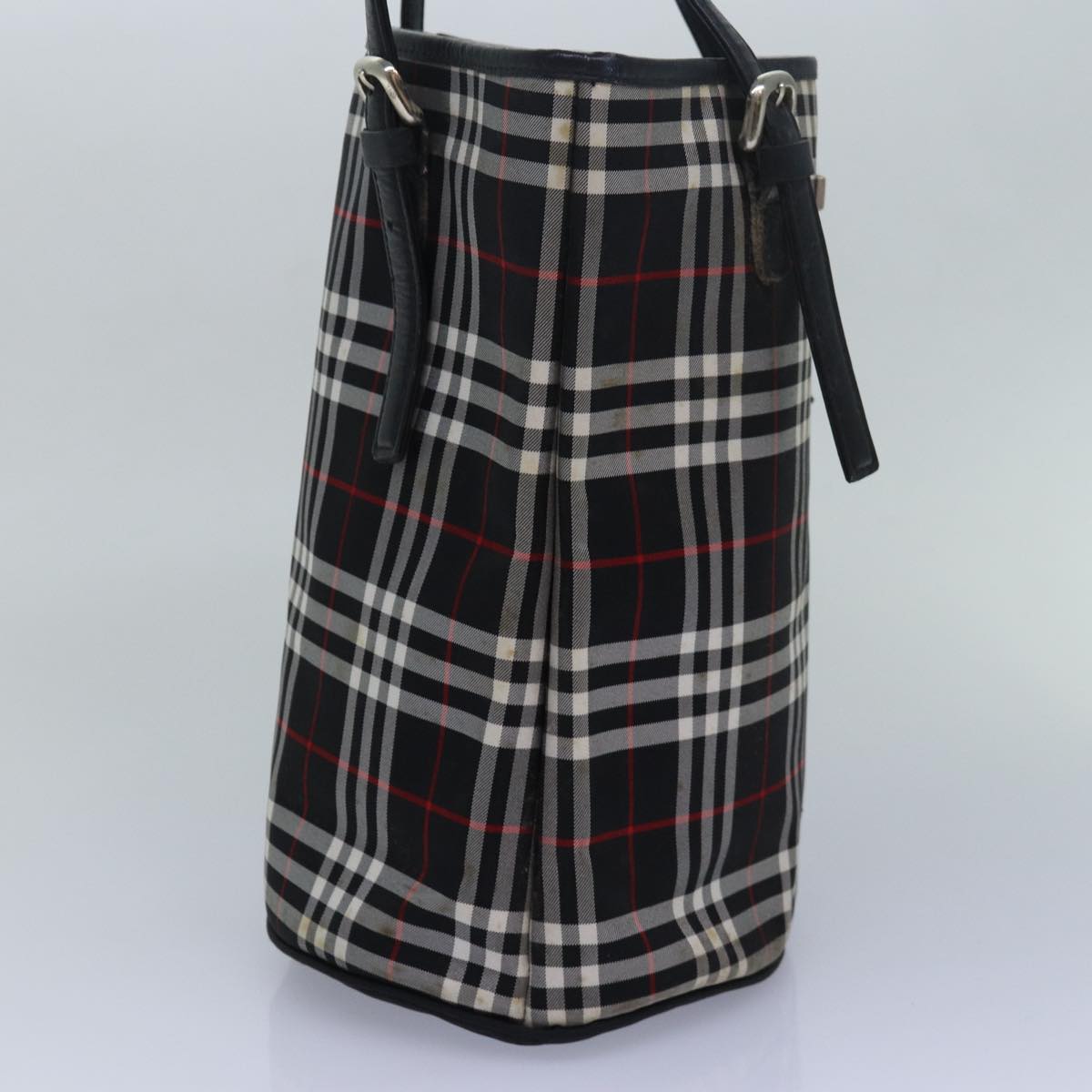 Burberry Black Synthetic Nova Check