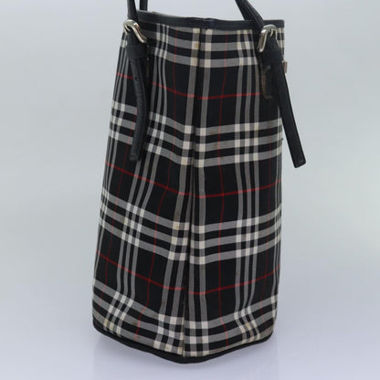 Burberry Black Synthetic Nova Check