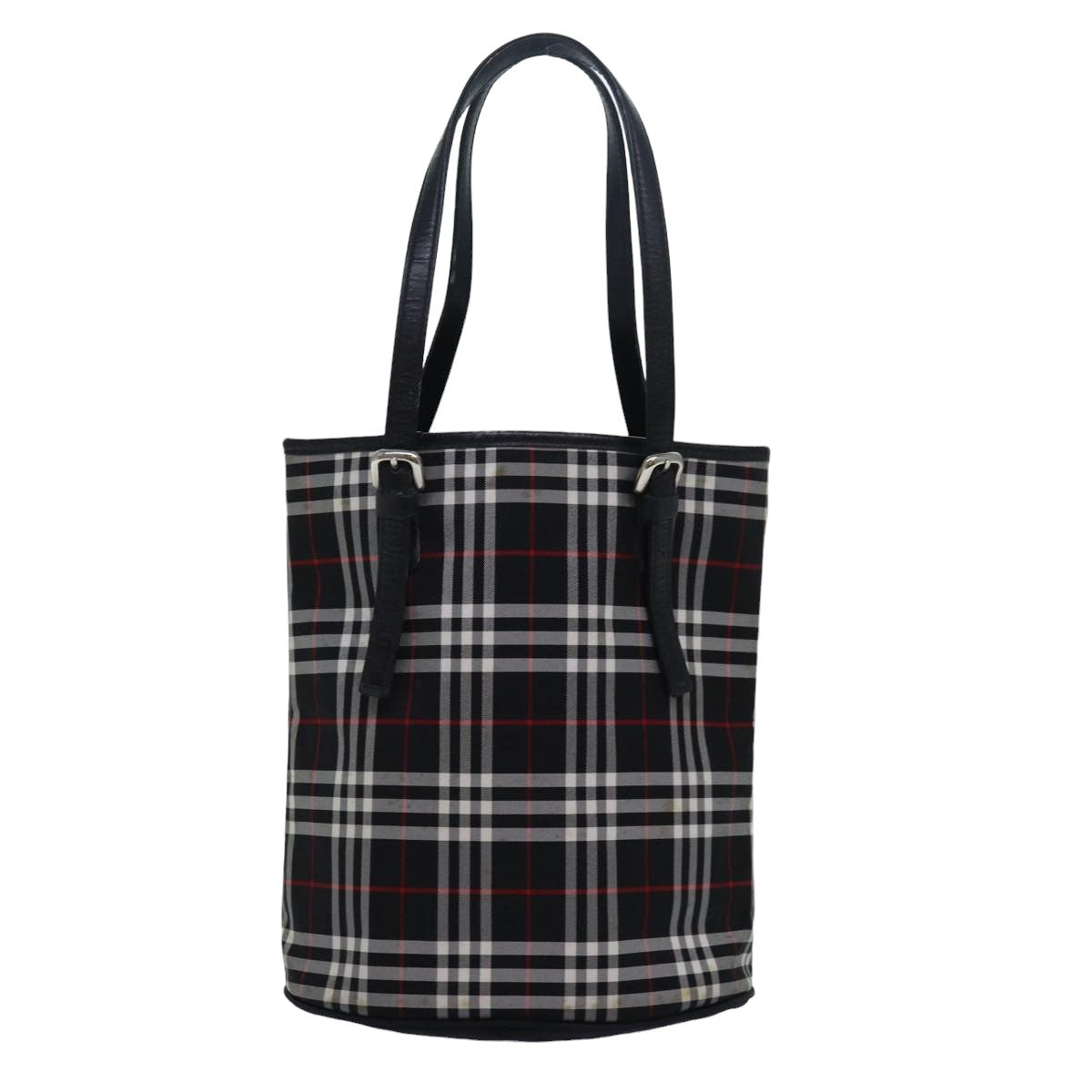 Burberry Black Synthetic Nova Check
