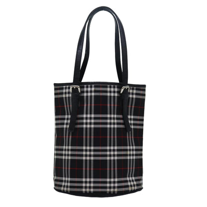 Burberry Black Synthetic Nova Check