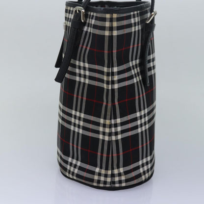 Burberry Black Synthetic Nova Check