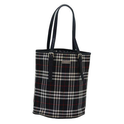 Burberry Black Synthetic Nova Check