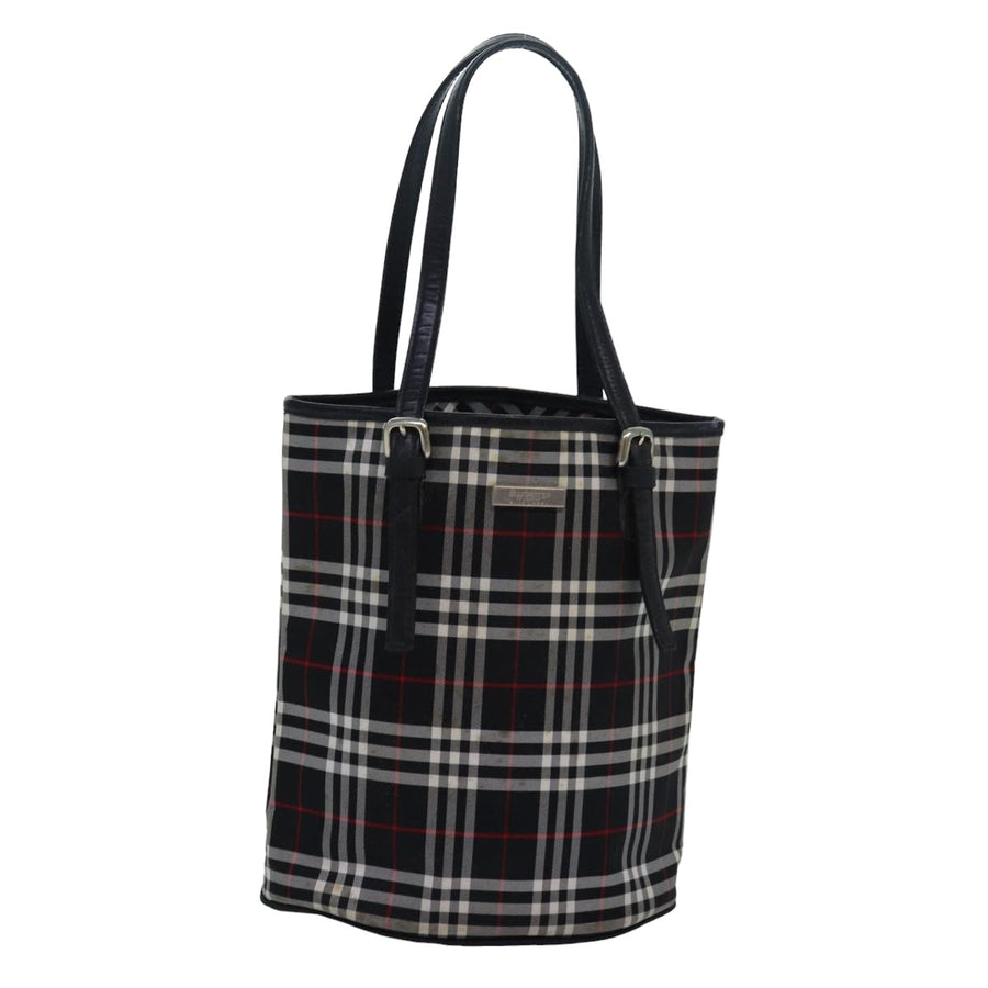 Burberry Black Synthetic Nova Check
