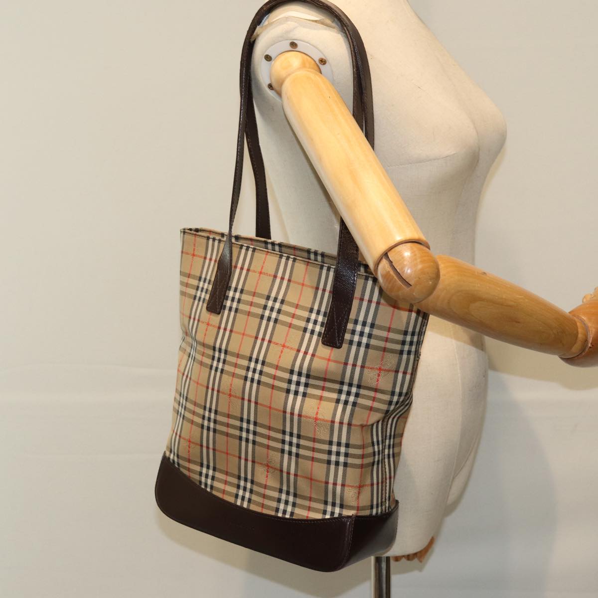 Burberry Brown Canvas Nova Check