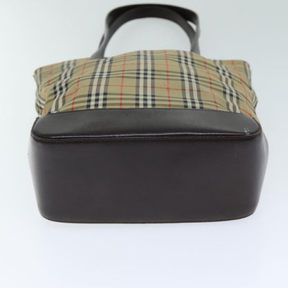 Burberry Brown Canvas Nova Check