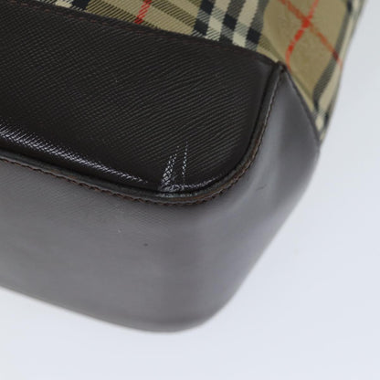 Burberry Brown Canvas Nova Check