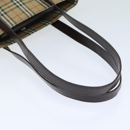 Burberry Brown Canvas Nova Check
