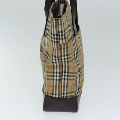 Burberry Brown Canvas Nova Check