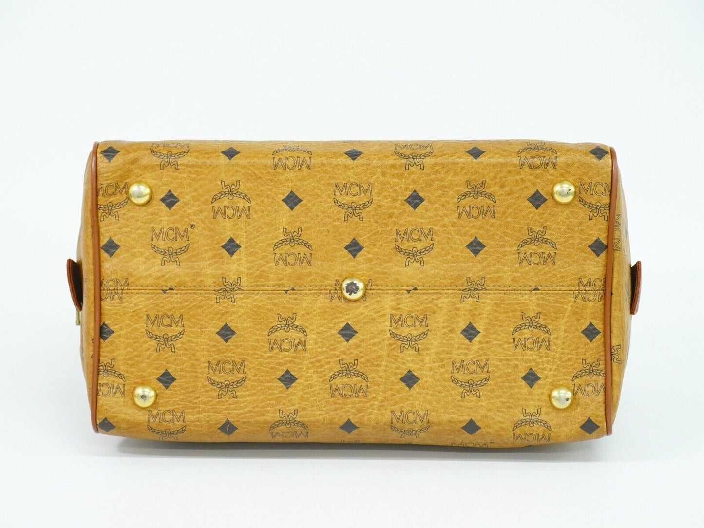 Mcm Brown Canvas Visetos