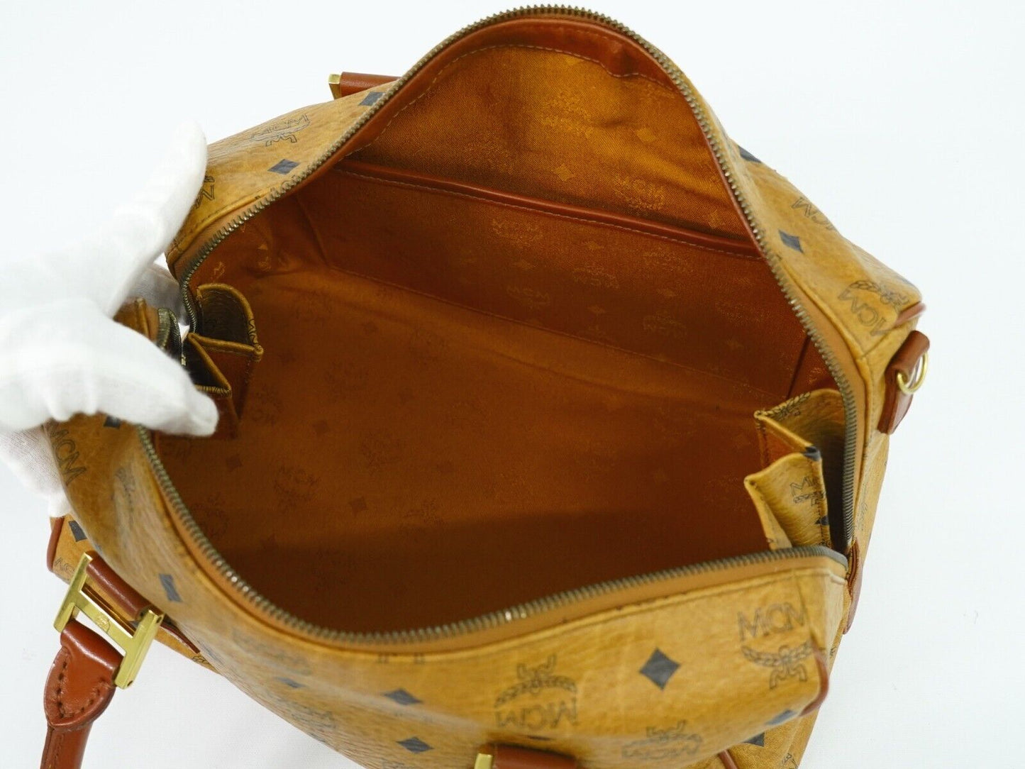 Mcm Brown Canvas Visetos