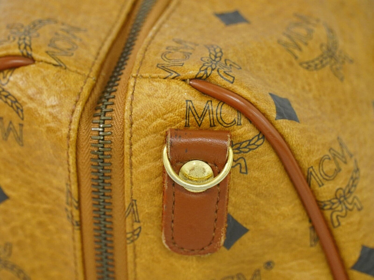 Mcm Brown Canvas Visetos