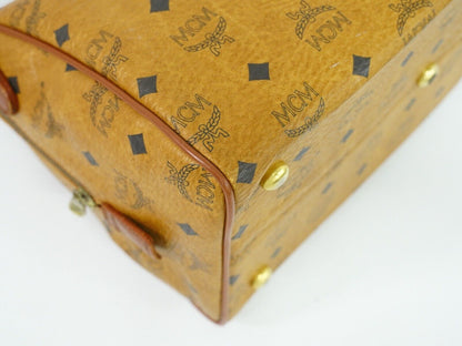 Mcm Brown Canvas Visetos
