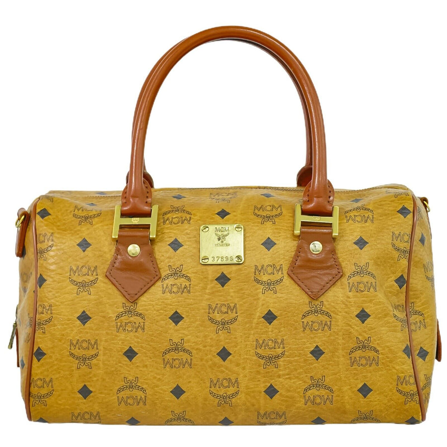 Mcm Brown Canvas Visetos