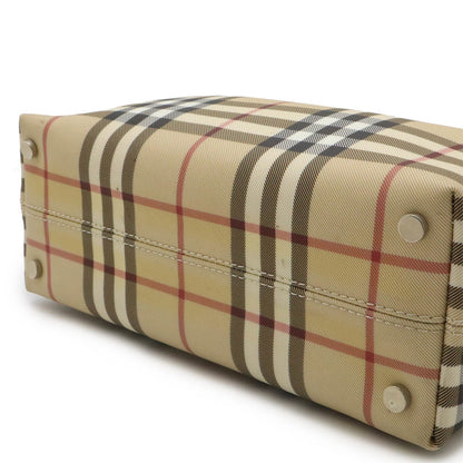 Burberry Brown Canvas Nova Check