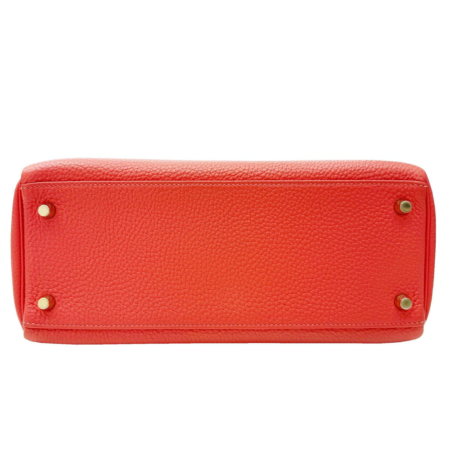Hermès Orange Leather Kelly
