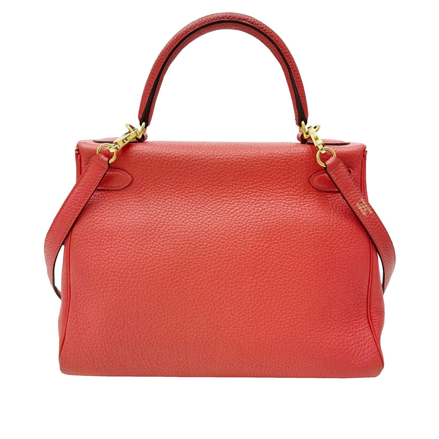 Hermès Orange Leather Kelly