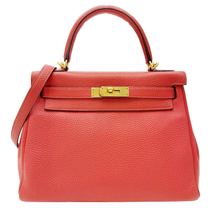 Hermès Orange Leather Kelly