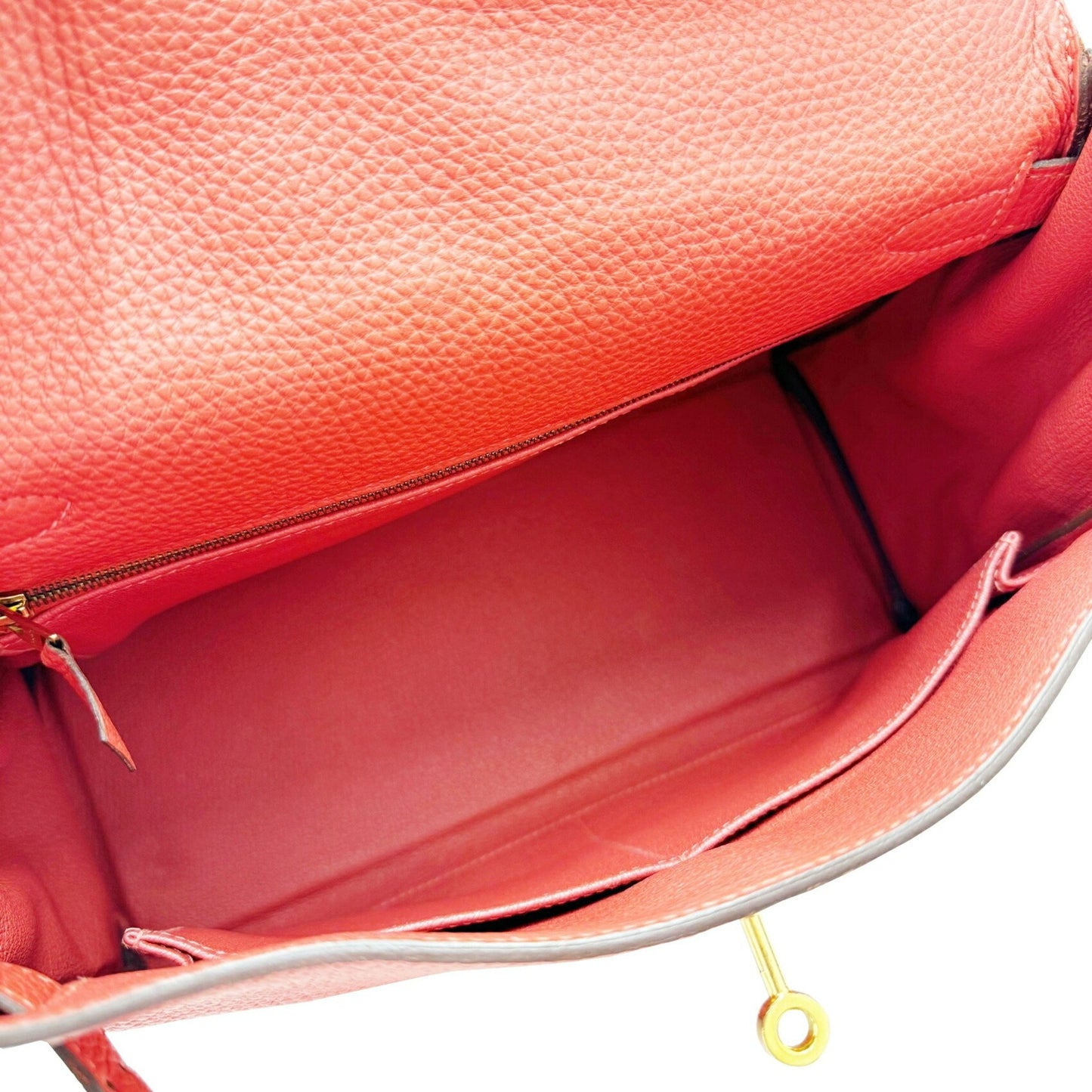 Hermès Orange Leather Kelly