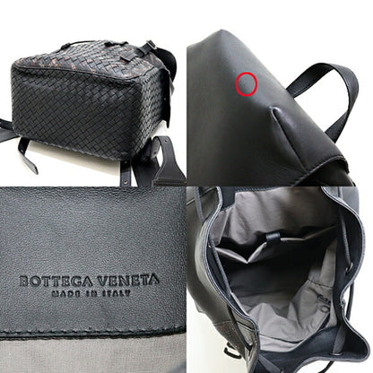 Bottega Veneta Black Leather Intrecciato