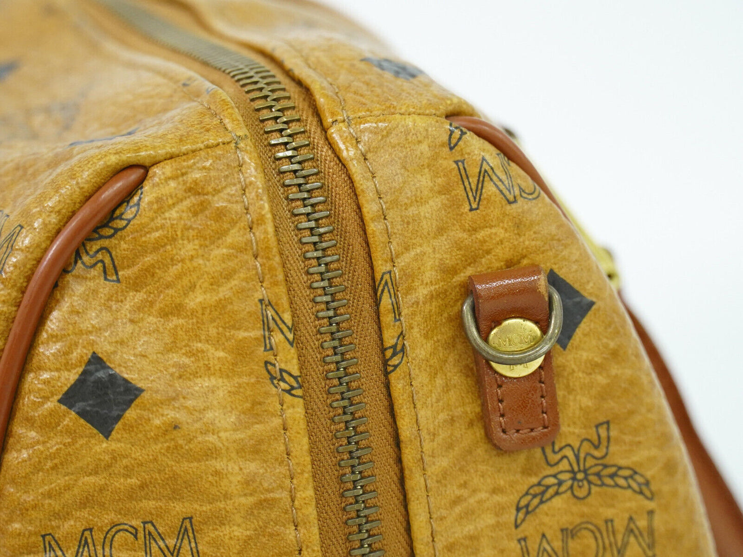 Mcm Brown Canvas Visetos